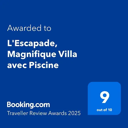 L'escapade, Magnifique Avec Piscine Villa *