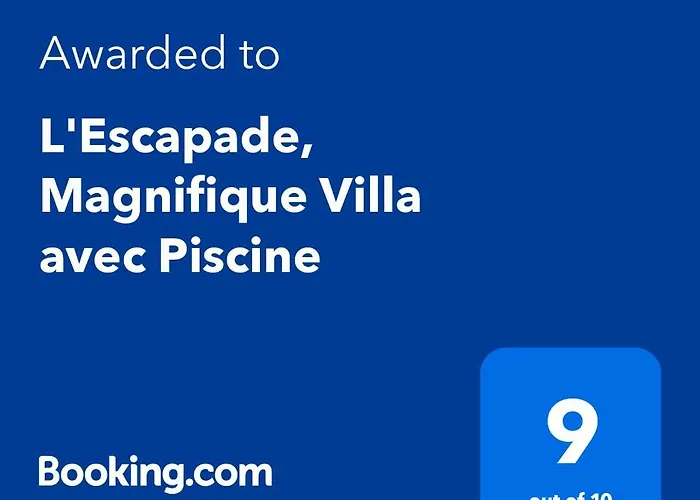 L'escapade, Magnifique Avec Piscine Villa *